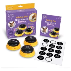 Hunger For Words Talking Pet Namen - Hondenspeelgoed - Geel Zwart
