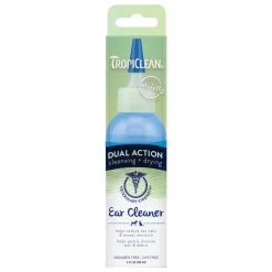 Tropiclean Dual Action Ear Cleaner - Oorverzorgingmiddel - 118 Ml