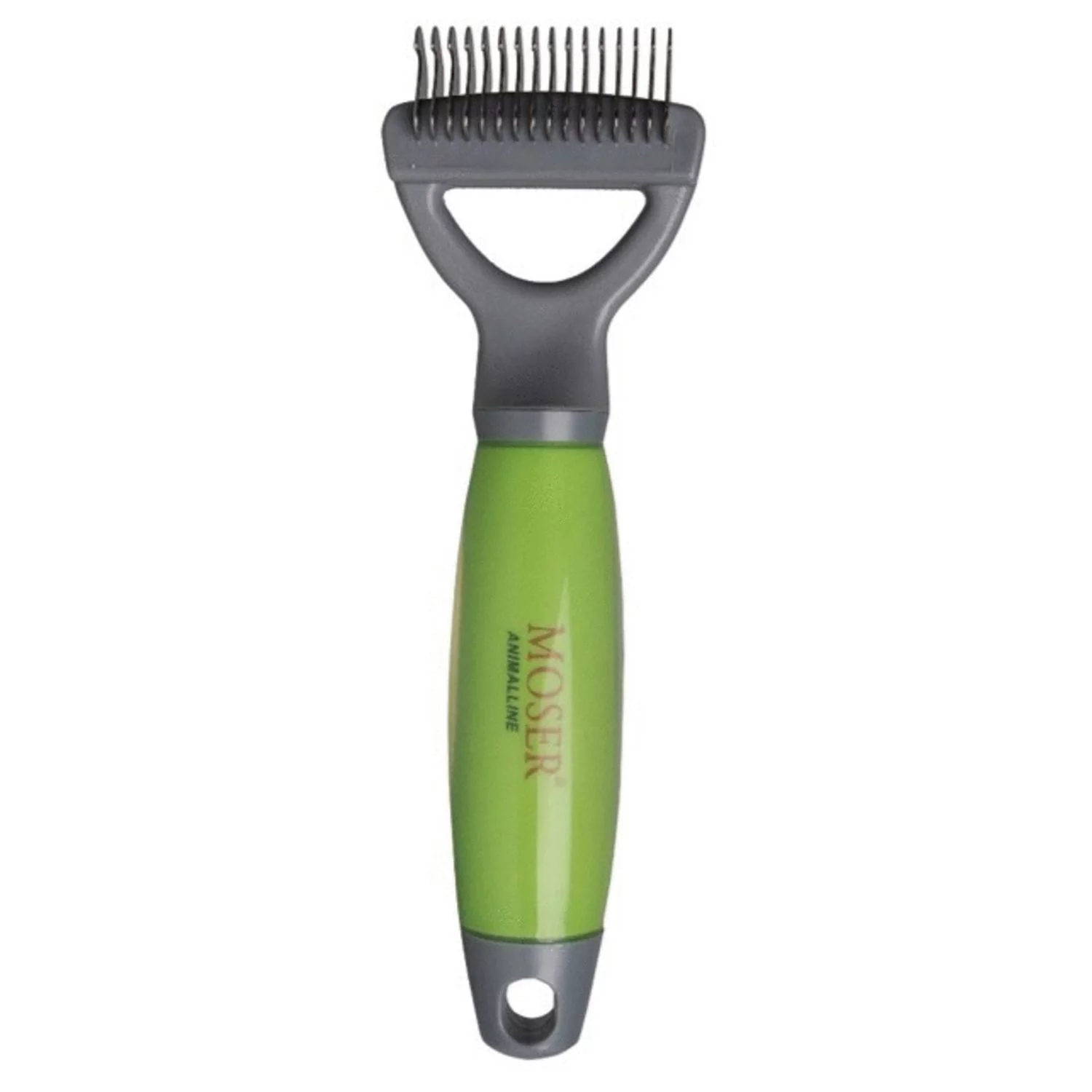 Moser Trim- En Klittenkam - Hondenvachtverzorging - 30x55x190 Mm Groen Grijs 1 Moser Trim- En Klittenkam - Hondenvachtverzorging - 30x55x190 Mm Groen Grijs