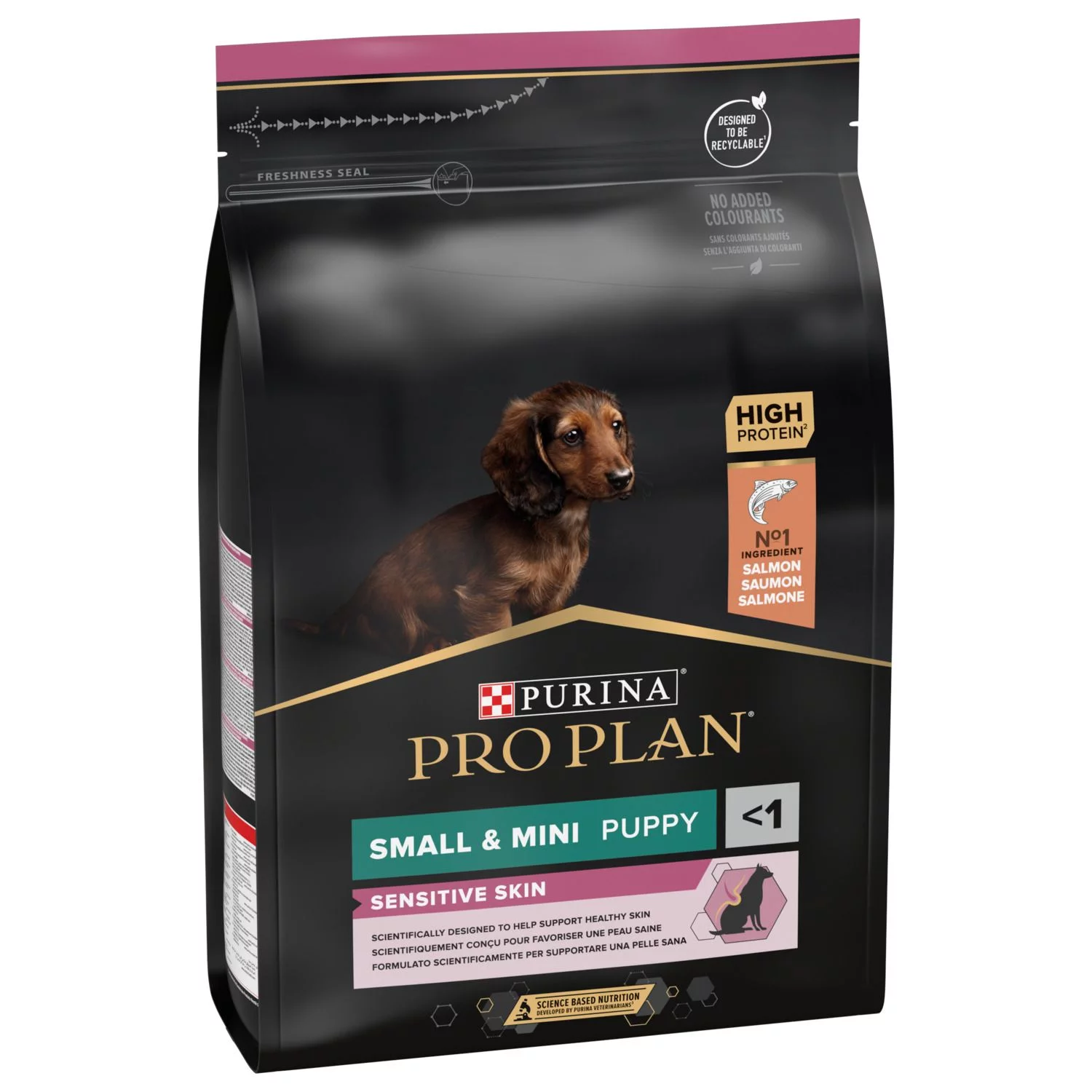 Pro Plan Dog Puppy Small & Mini Breed Sensitive Skin - Hondenvoer - Zalm 3 Kg 3 Pro Plan Dog Puppy Small & Mini Breed Sensitive Skin - Hondenvoer - Zalm 3 Kg - Afbeelding 3