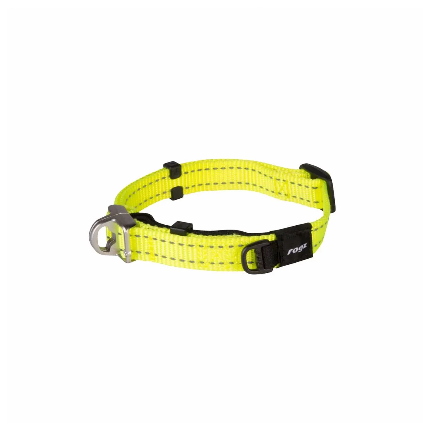 Rogz Utility Safety Halsband - Hondenhalsband - 27-39x1.6 Cm Geel M 1 Rogz Utility Safety Halsband - Hondenhalsband - 27-39x1.6 Cm Geel M