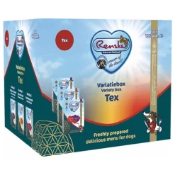 Renske Variatiebox Tex - Hondenvoer - Eend Kip Rund 30x185 G Glutenvrij