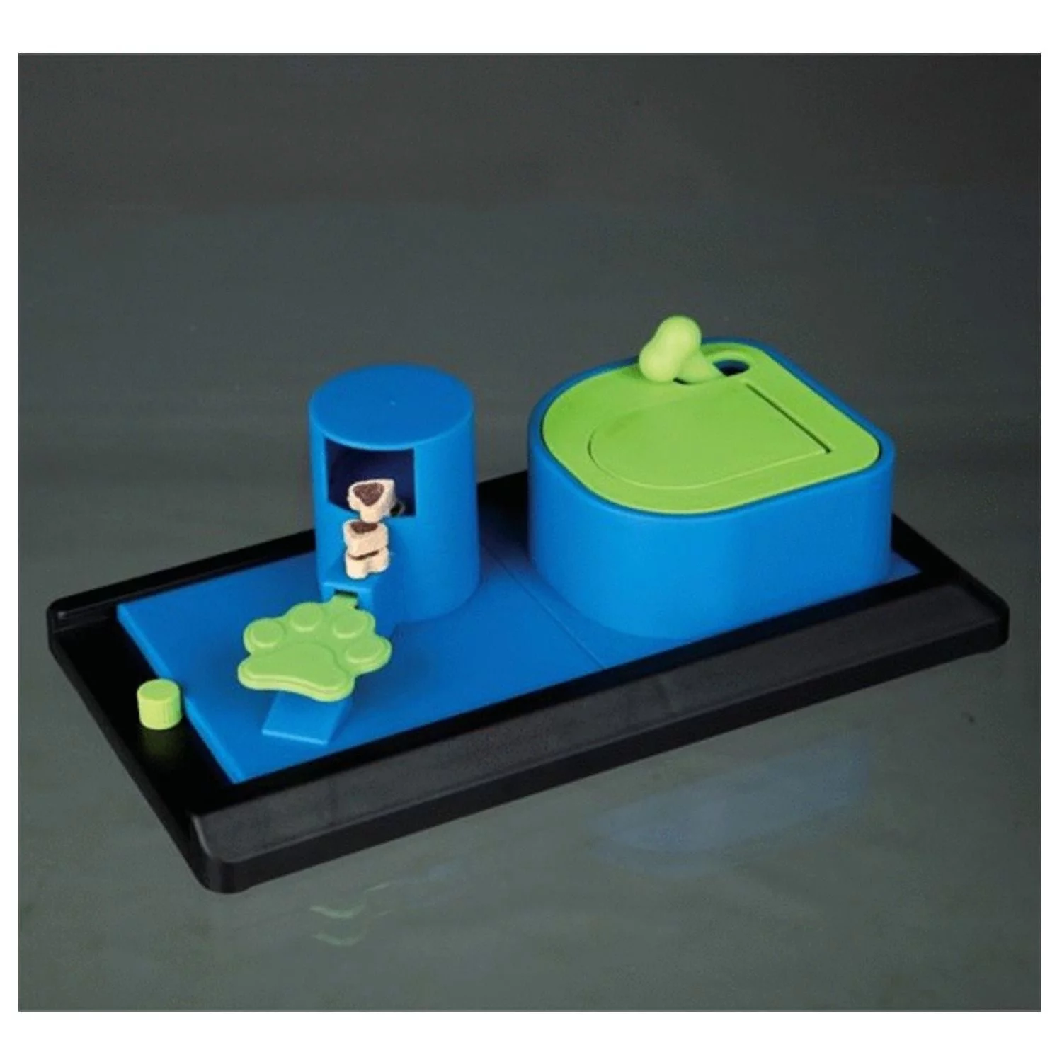 Trixie Dog Activity Poker Box Vario Strategiespel - Hondenspeelgoed - 32x17 Cm Donkerblauw Wit Lichtblauw 1 Stuk Level 2 3 Trixie Dog Activity Poker Box Vario Strategiespel - Hondenspeelgoed - 32x17 Cm Donkerblauw Wit Lichtblauw 1 Stuk Level 2 - Afbeelding 3