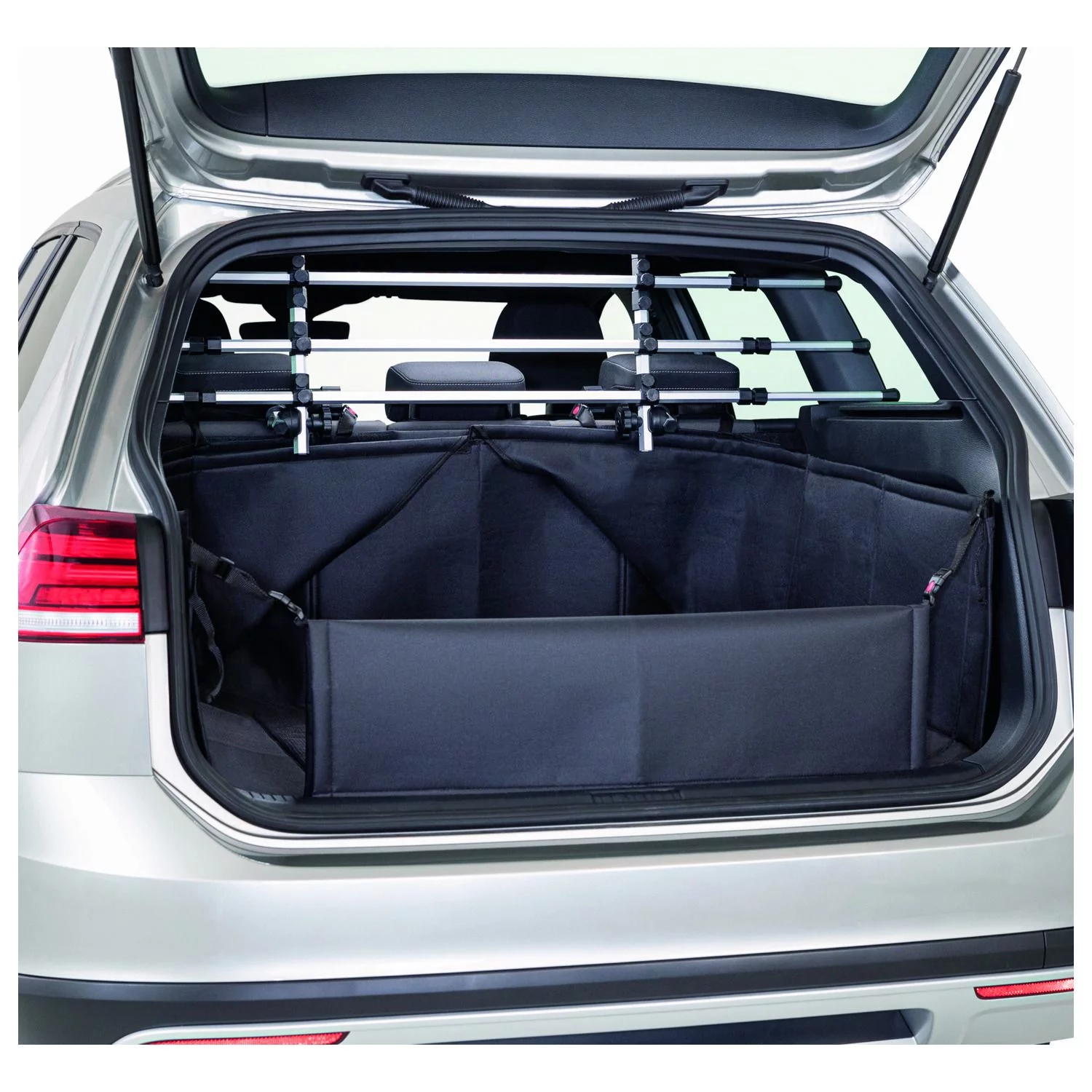 Trixie Kofferbak-Beschermdeken Met Hoge Zijkant - Hondenautoaccessoire - 164x125 Cm Zwart 1 Trixie Kofferbak-Beschermdeken Met Hoge Zijkant - Hondenautoaccessoire - 164x125 Cm Zwart