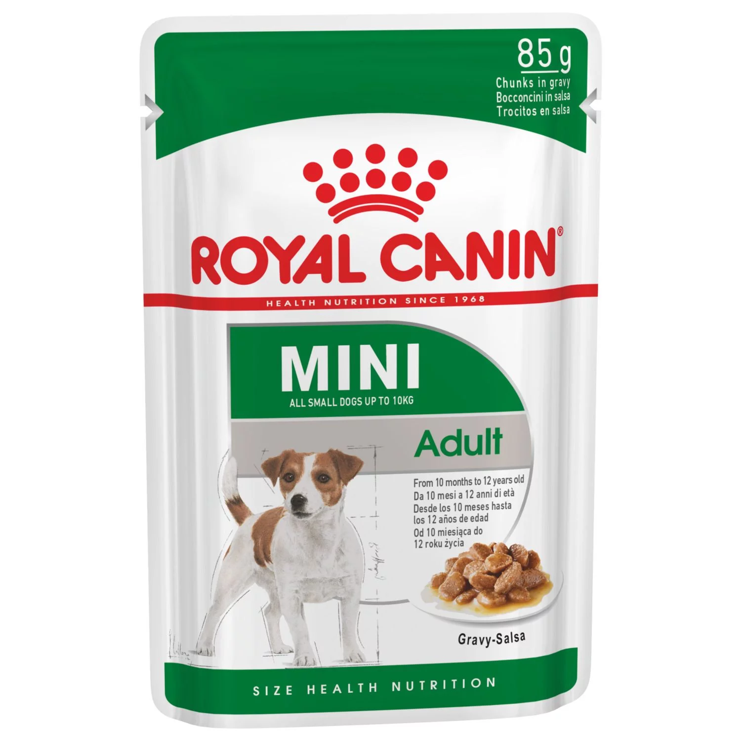 Royal Canin Mini Adult Natvoer - Hondenvoer - 12x85 G 1 Royal Canin Mini Adult Natvoer - Hondenvoer - 12x85 G