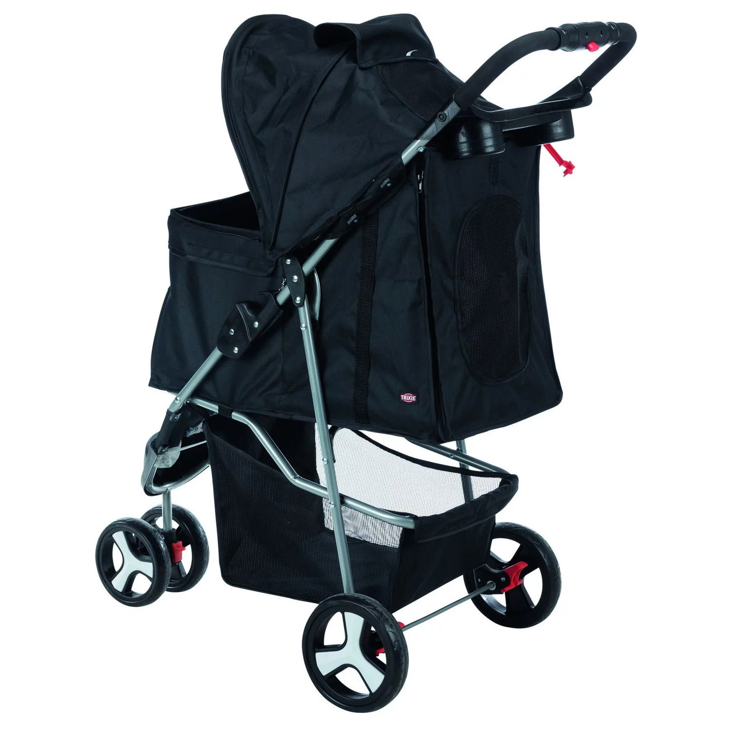 Trixie Hondenbuggy - Hondentrolley - 47x100x80 Cm Zwart 5 Trixie Hondenbuggy - Hondentrolley - 47x100x80 Cm Zwart - Afbeelding 5