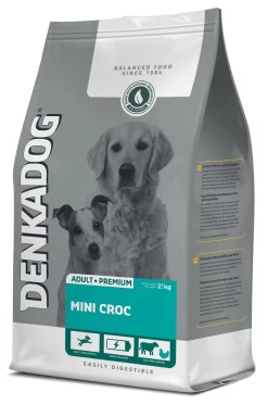 Denkadog Mini Croc - Hondenvoer - Rund Kip 2.5 Kg
