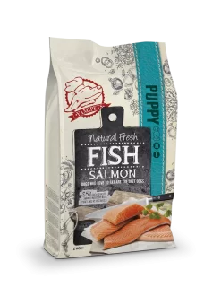 Natural Fresh Meat Puppy Medium-Large Breed Zalm - Hondenvoer