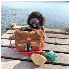 Dwam Hondentas Hipster Bag Blondie - Hondendraagtas - 32x20x27 Cm Bruin 10 Dwam Hondentas Hipster Bag Blondie - Hondendraagtas - 32x20x27 Cm Bruin -Dierbenodigdheden-Honden 1381 10042198 5