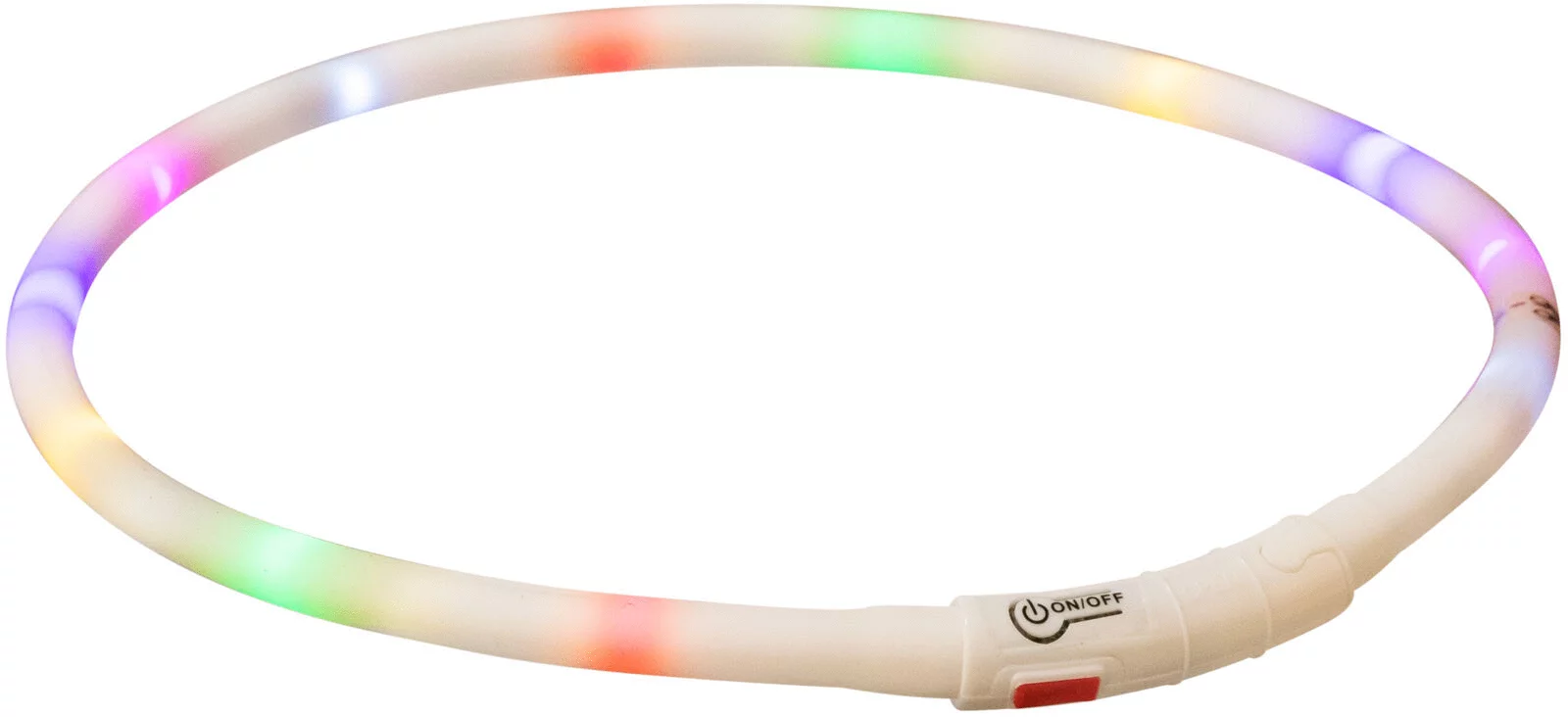 Trixie Usb Lichtgevende Band Siliconen - Hondenveiligheidslampje - 70 Cm Multi-Color Xs-Xl 1 Trixie Usb Lichtgevende Band Siliconen - Hondenveiligheidslampje - 70 Cm Multi-Color Xs-Xl