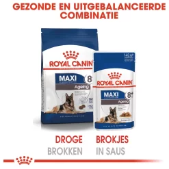 Royal Canin Maxi Ageing 8+ Natvoer - Hondenvoer - 10x140 G 13 Royal Canin Maxi Ageing 8+ Natvoer - Hondenvoer - 10x140 G -Dierbenodigdheden-Honden 1409 10024484 6