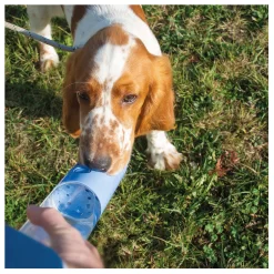 Duvo+ Drinkfles - Hondendrinkbak - 28.5x6.5x6.5 Cm 450 Ml Blauw -Dierbenodigdheden-Honden 1432 10049291 3