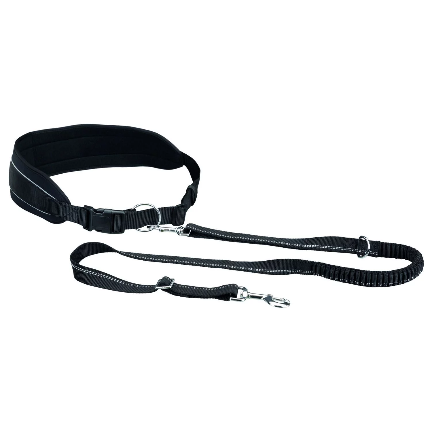 Trixie Hardloopgordel Zwart - Hondenhardlooplijn 1 Trixie Hardloopgordel Zwart - Hondenhardlooplijn