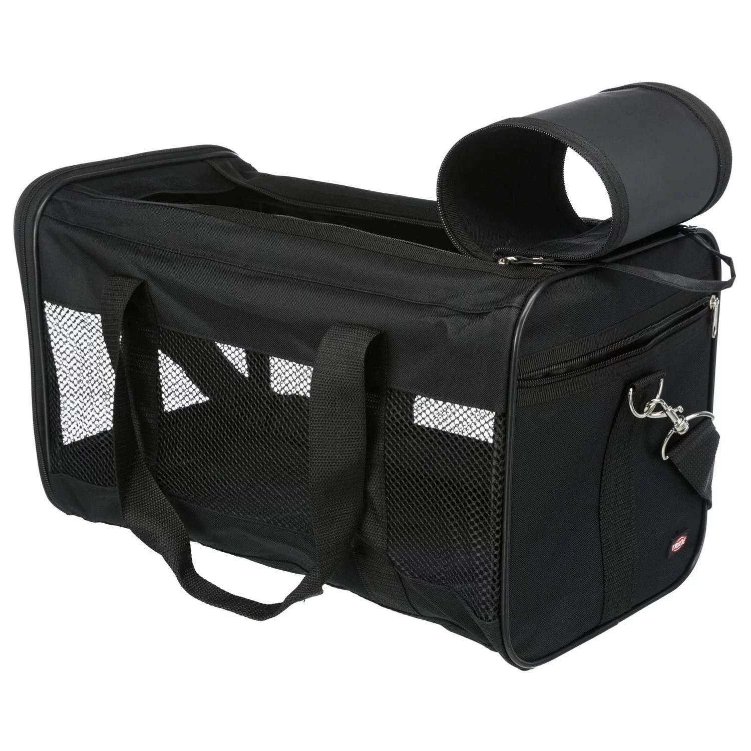 Trixie Ryan Reistas - Hondendraagtas - 30x30x54 Cm Zwart 2 Trixie Ryan Reistas - Hondendraagtas - 30x30x54 Cm Zwart - Afbeelding 2