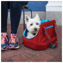 Kurgo Explorer Carrier - Hondenautoaccessoire - 46x25x25 Cm Rood Blauw S -Dierbenodigdheden-Honden 1686 30021545 4