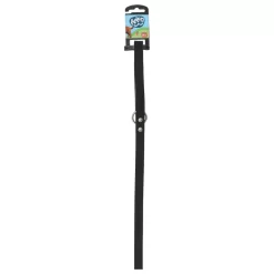 Adori Looplijn Vetleder Met Print - Hondenriem - 180x1.8 Cm Zwart M/L -Dierbenodigdheden-Honden 1723 30019726 3