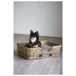 Happy-House Rieten Mand Recht Naturel - Hondenmand -Dierbenodigdheden-Honden 1890 M 941170 4