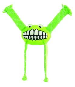 Rogz Grinz Flossy Lime - Hondenspeelgoed