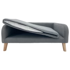 Adori Hondensofa Sienna - Hondenbank - 76x55 Cm Grijs -Dierbenodigdheden-Honden 1996 30001701 3