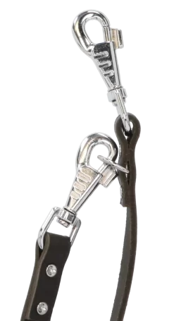 Adori Dresseerlijn Softleder Met Print - Hondenriem - 300x1.8 Cm Donkerbruin M/L -Dierbenodigdheden-Honden 2017 30014973 3