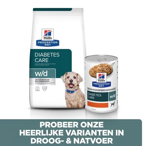 Hill's Prescription Diet W/D Digestive/Weight/Diabetes Management Zak - Hondenvoer - Kip 10 Kg 6 Hill's Prescription Diet W/D Digestive/Weight/Diabetes Management Zak - Hondenvoer - Kip 10 Kg - Afbeelding 6