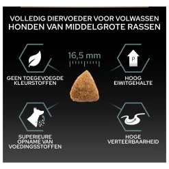 Pro Plan Dog Adult Medium Sensitive Digestion Lam - Hondenvoer -Dierbenodigdheden-Honden 2284 M 340054 6