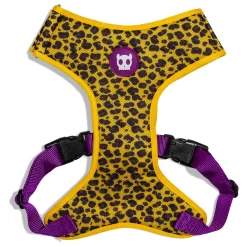 Zee.Dog Harnas Mesh Honey Geel&Zwart - Hondentuig