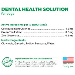 Tropiclean Fresh Breath Oral Care Water Additive - Gebitsverzorging - 473 Ml Mondwater -Dierbenodigdheden-Honden 2410 10049900 3