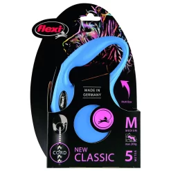 Flexi Rollijn Classic Koord M Blauw - Hondenriem -Dierbenodigdheden-Honden 2511 M 940314 5