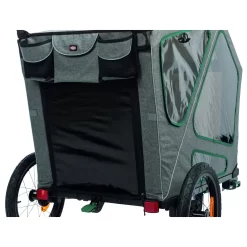 Trixie Fietskar - Hondenfietskar - 71x95x85/138 Cm Grijs Groen Tot 35 Kg Medium -Dierbenodigdheden-Honden 2525 30026872 8