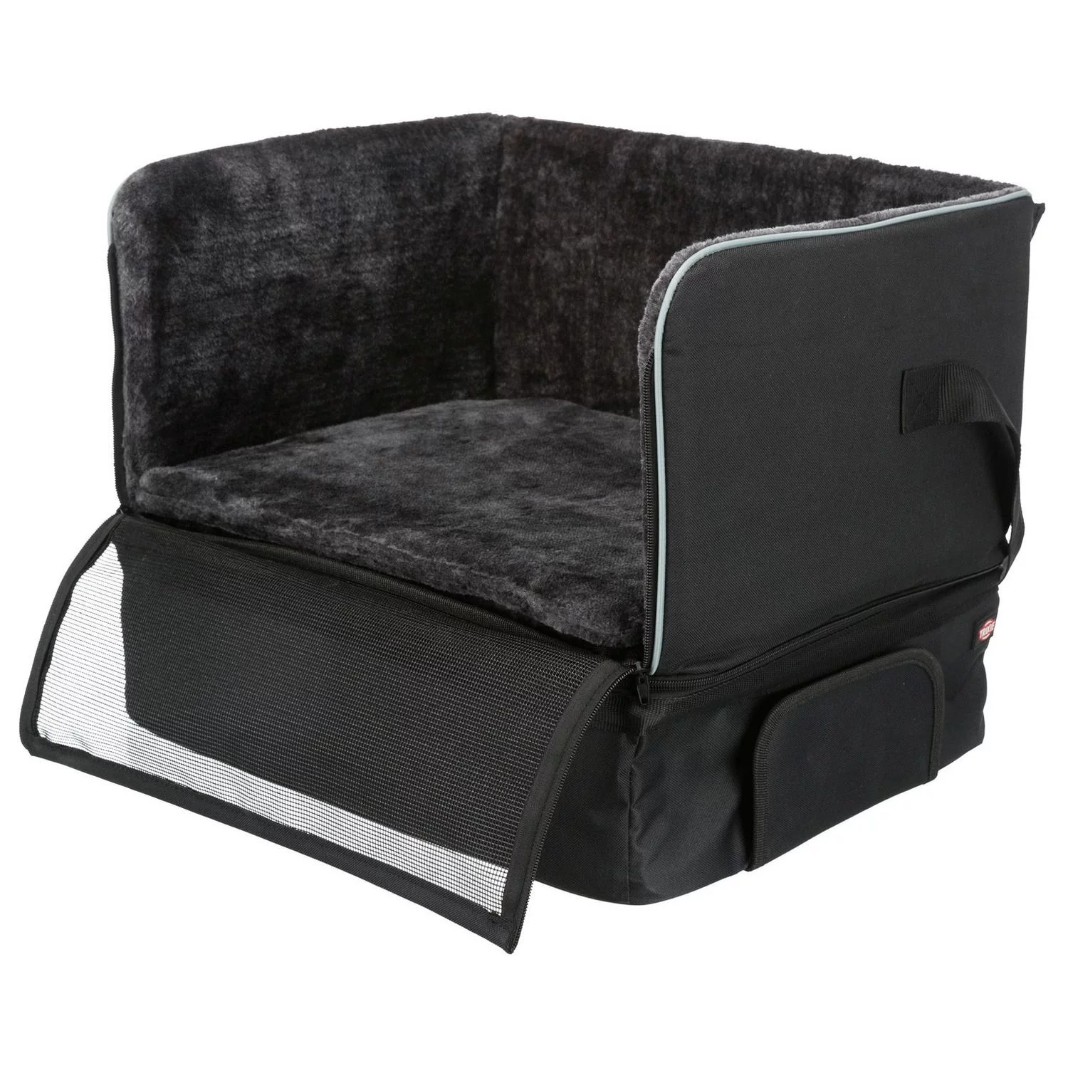 Trixie Autostoel - Hondenautoaccessoire - Zwart 2 Trixie Autostoel - Hondenautoaccessoire - Zwart - Afbeelding 2