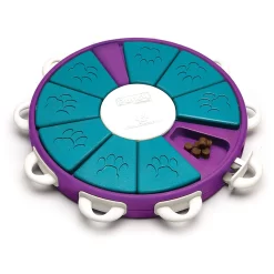 Nina Ottosson Dog Twister Prp Snack Puzzel - Hondenspeelgoed - 30x30 Cm Paars Level 3