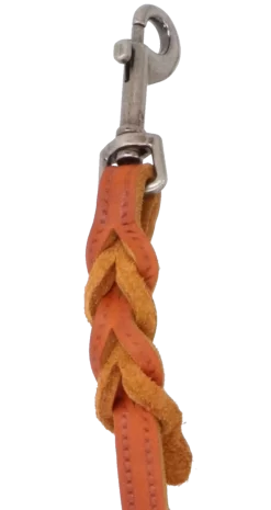 Adori Looplijn Vetleer Met Vlecht Cognac - Hondenriem 5 Adori Looplijn Vetleer Met Vlecht Cognac - Hondenriem -Dierbenodigdheden-Honden 2698 M 30015891 3