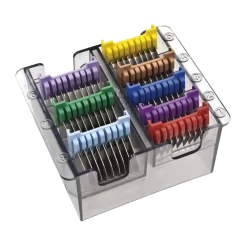 Moser Opzetkammen Metaal 1170-1885 - Tondeuse - 8 Stuks