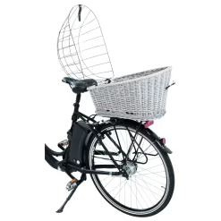 Trixie Fietsmand Voor Bagagedrager - Hondenfietsaccessoires - 35x49x55 Cm Grijs -Dierbenodigdheden-Honden 2782 30019867 9