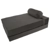 Wooff Boxspring Met Hoofdkussen - Hondenmatras - 70x110x28 Cm Antraciet Xlarge