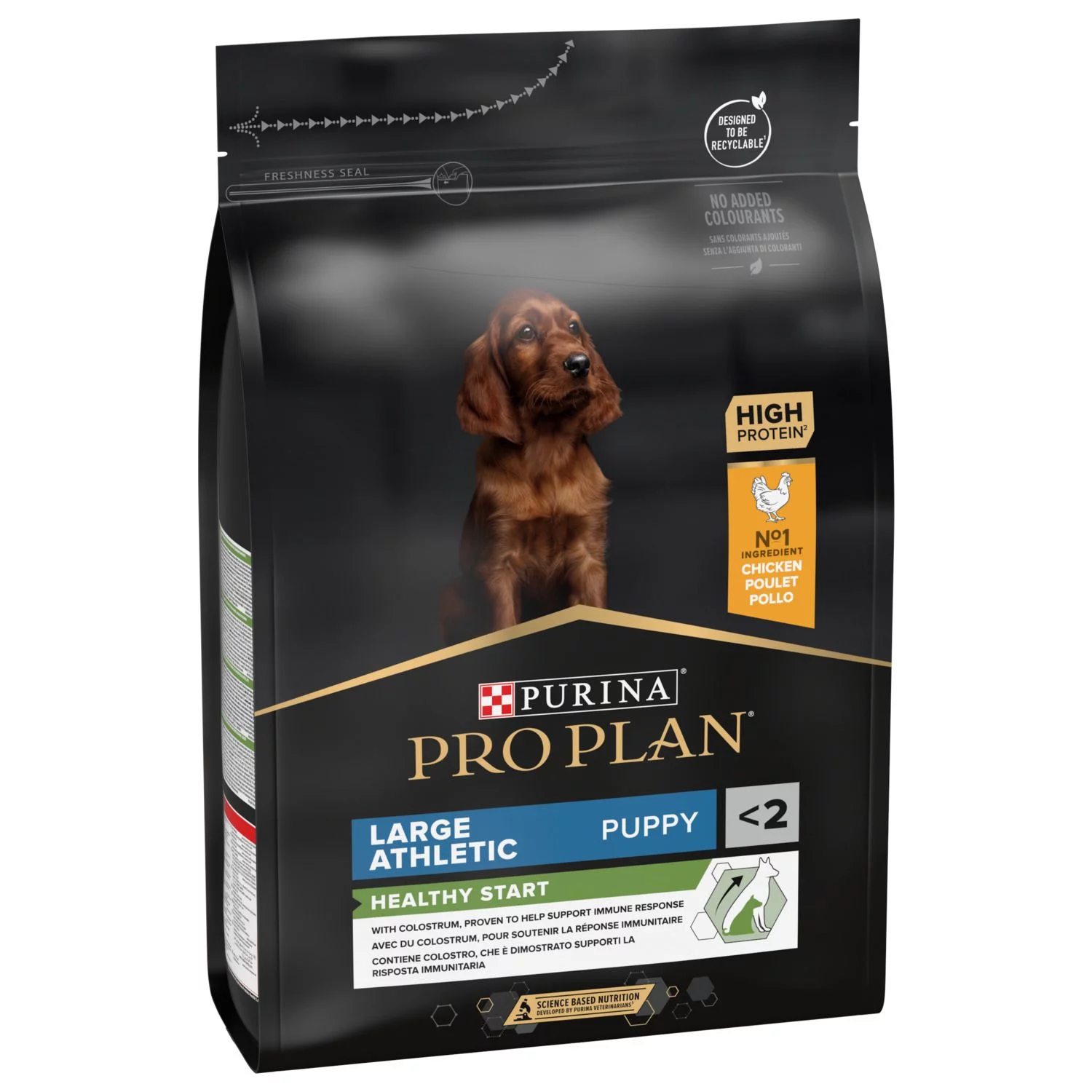 Pro Plan Dog Puppy Large Breed Athletic Kip - Hondenvoer 3 Pro Plan Dog Puppy Large Breed Athletic Kip - Hondenvoer - Afbeelding 3