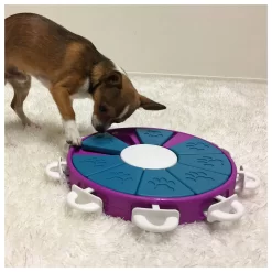 Nina Ottosson Dog Twister Prp Snack Puzzel - Hondenspeelgoed - 30x30 Cm Paars Level 3 -Dierbenodigdheden-Honden 2932 30021362 3