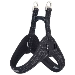 Rogz Utility Fast Fit Tuig Zwart - Hondenharnas