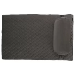 Wooff Boxspring Met Hoofdkussen - Hondenmatras - 70x110x28 Cm Antraciet Xlarge -Dierbenodigdheden-Honden 3173 30025046 3