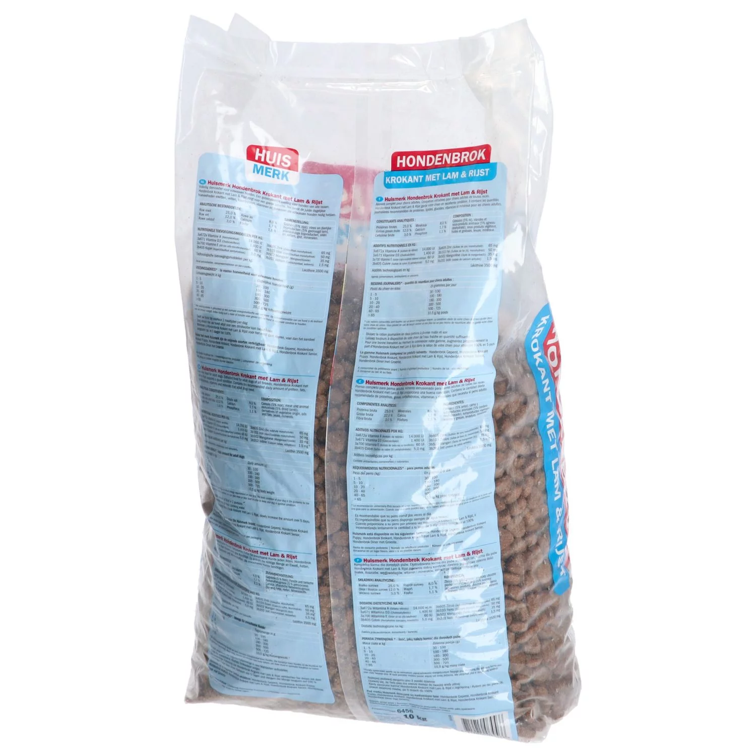 Huismerk Krokant Adult - Hondenvoer - Lam Rijst 10 Kg 2 Huismerk Krokant Adult - Hondenvoer - Lam Rijst 10 Kg - Afbeelding 2