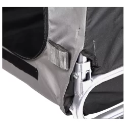 Adori Fietskar - Hondenfietskar - 125x75x95 Cm Grijs Zwart -Dierbenodigdheden-Honden 3257 30001660 6