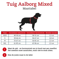 Hunter Hondentuig Aalborg Mixed Donkerbruin&Grijs - Hondenharnas -Dierbenodigdheden-Honden 3257 M 30016580 12