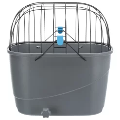 Trixie Fietsmand Voor Bagagedrager - Hondenfietsaccessoires - 36x47x46 Cm Grijs -Dierbenodigdheden-Honden 3475 30000220 3
