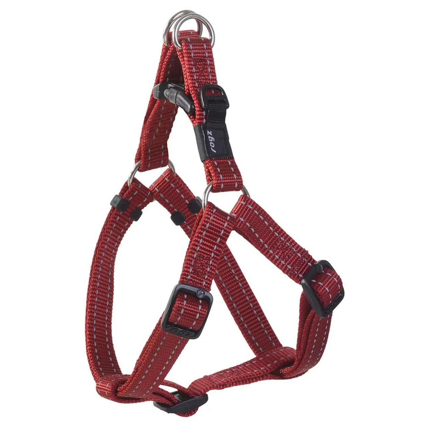 Rogz Utility Step-In Tuig - Hondenharnas - 53-76x2 Cm Rood L 1 Rogz Utility Step-In Tuig - Hondenharnas - 53-76x2 Cm Rood L