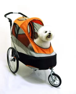 Innopet Sport Dog Trailer De Luxe - Hondenfietskar - 71x44x63 Cm Grijs Zwart -Dierbenodigdheden-Honden 3727 552003 5
