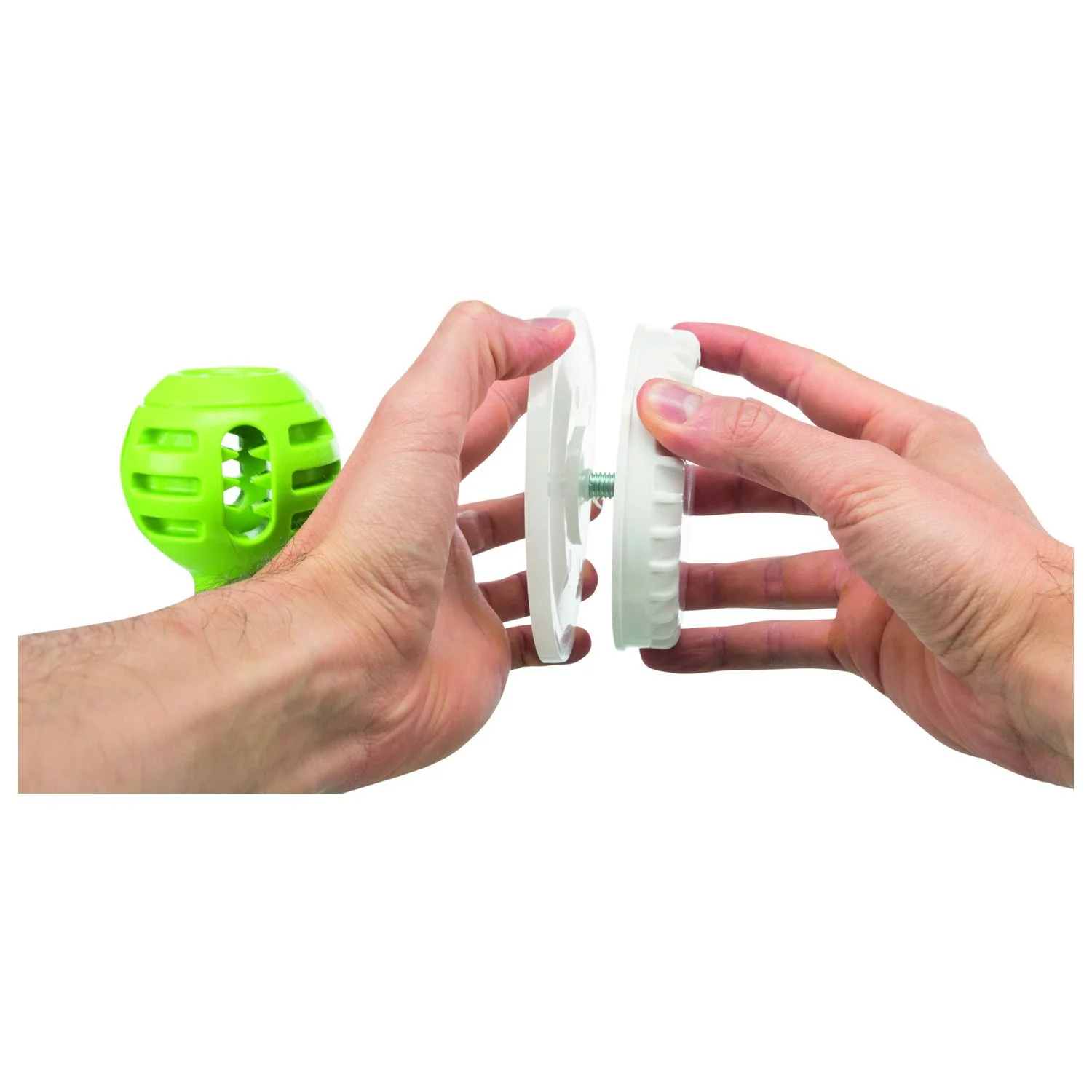 Trixie Lick'N' Snack Bal - Hondenspeelgoed - Ø8/12x13 Cm Groen Grijs 8 Trixie Lick'N' Snack Bal - Hondenspeelgoed - Ø8/12x13 Cm Groen Grijs - Afbeelding 8