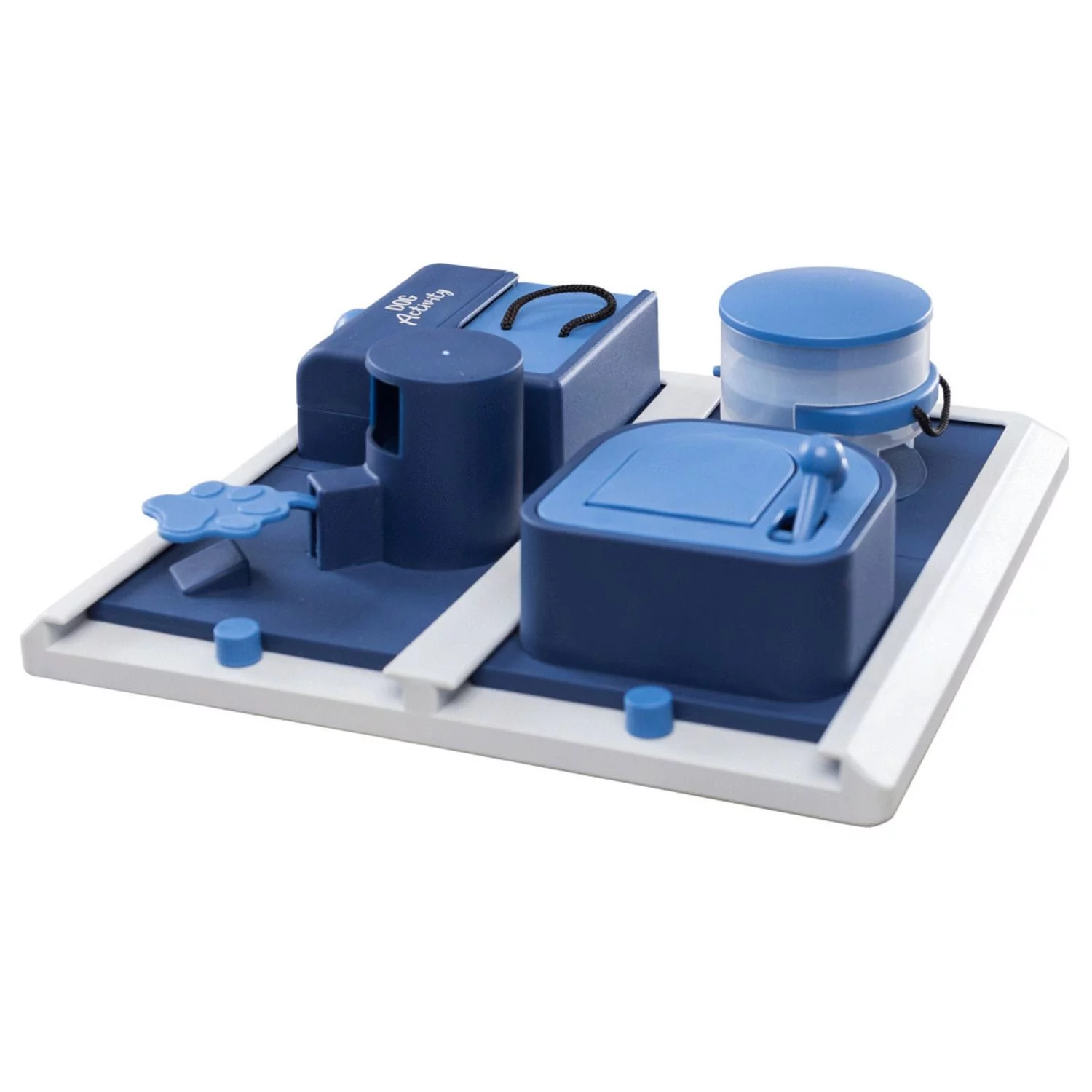 Trixie Dog Activity Poker Box 2 Strategiespel - Hondenspeelgoed - 31x31 Cm Donkerblauw Wit Lichtblauw 1 Stuk Level 3 1 Trixie Dog Activity Poker Box 2 Strategiespel - Hondenspeelgoed - 31x31 Cm Donkerblauw Wit Lichtblauw 1 Stuk Level 3