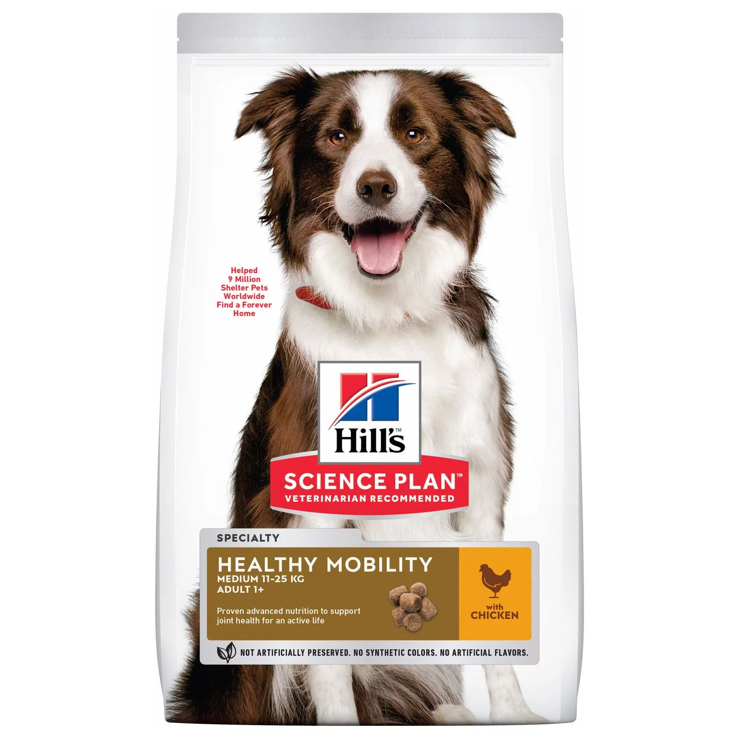 Hill's Canine Adult Healthy Mobility Medium - Hondenvoer - Kip 2.5 Kg 1 Hill's Canine Adult Healthy Mobility Medium - Hondenvoer - Kip 2.5 Kg