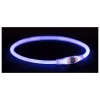 Trixie Usb Flash Lichtgevende Band Ø 8 Mm Blauw - Hondenveiligheidslampje